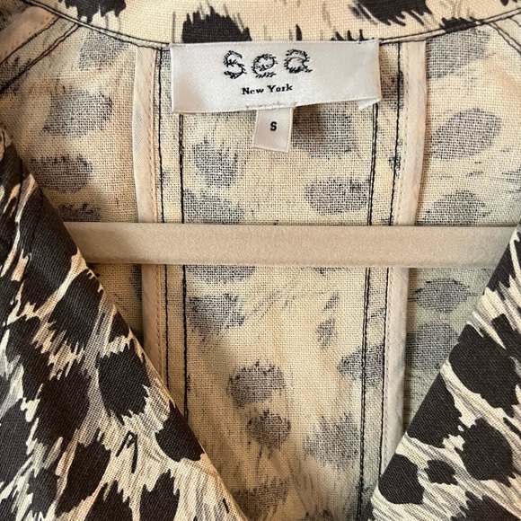 Sea NY Women’s Leo Trench, Natural color, size S - Picture 4 of 11